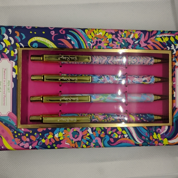 Lilly Pulitzer Office Lilly Pulitzer Pen Set Poshmark